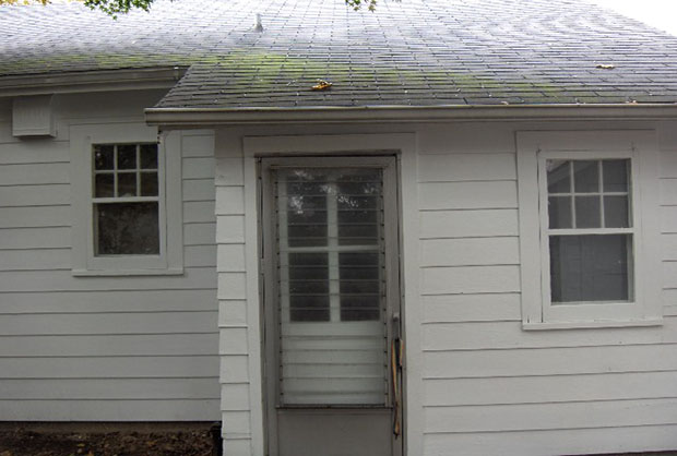 restored back of house